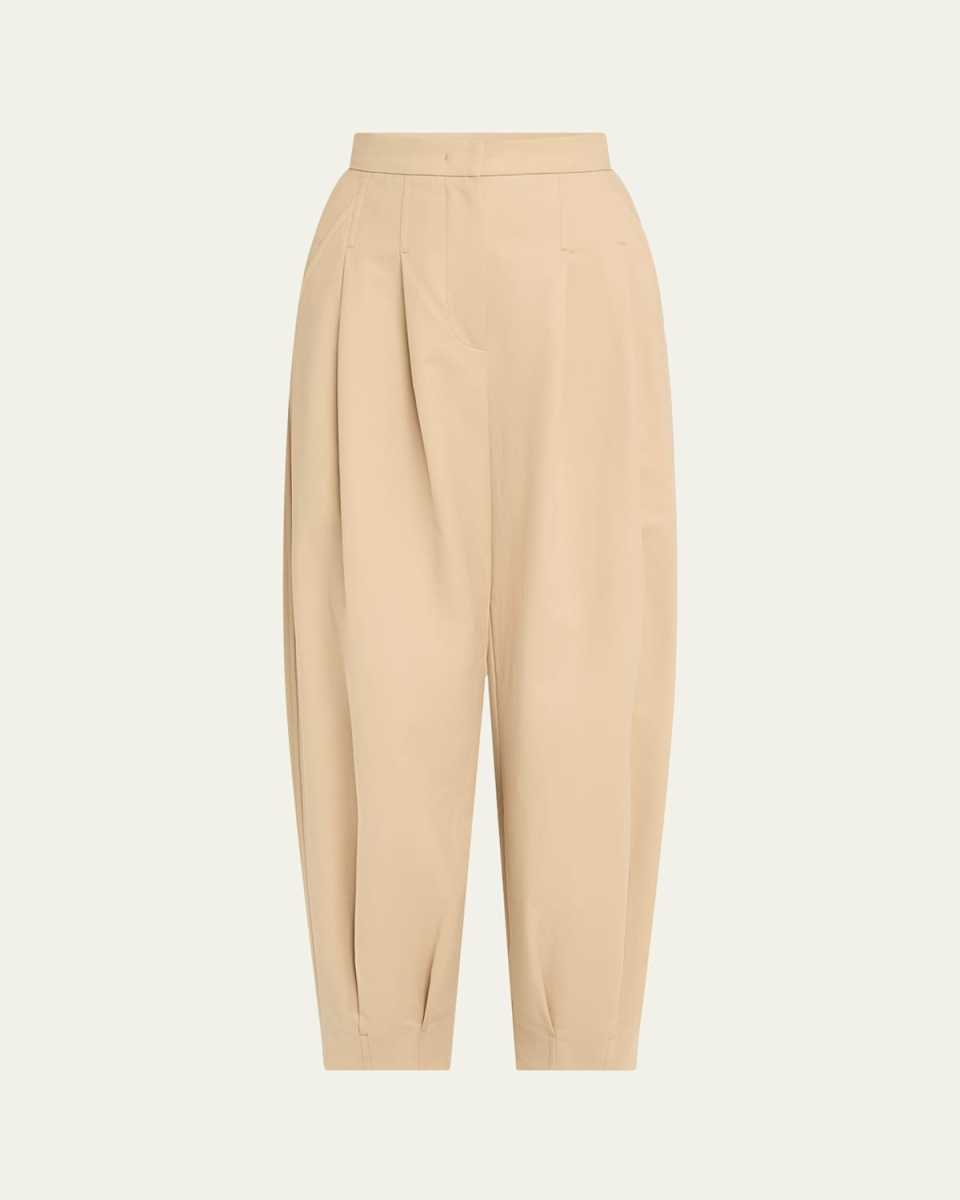 Kabuki Pintuck Tapered Leg Trousers
